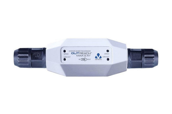 Veracity PoE Extender, PoE+, 90W, Erweiterung um 100m, Gigabit, für den Außeneinsatz, IP66/67, VOR-ORM-GXT