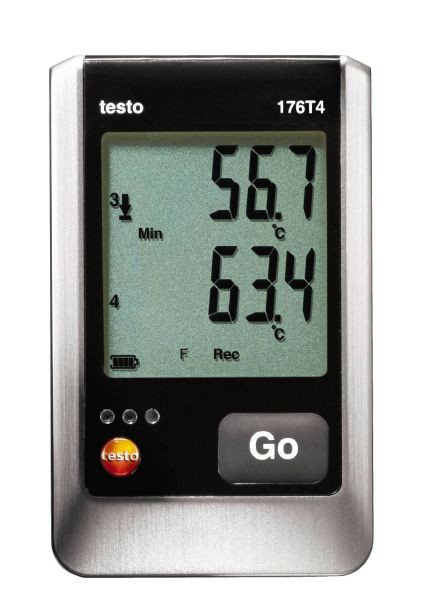 Testo 176 T4 - Datenlogger für Temperatur, 0572 1764