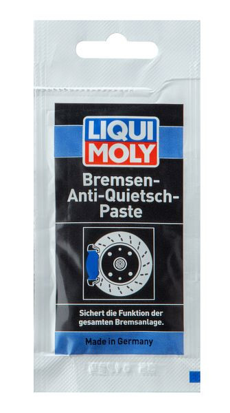 LIQUI MOLY Bremsen-Anti-Quietsch-Paste, Kissen Kunststoff, VE: 0,01 kg, 3078