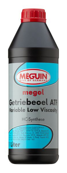 Meguin megol Getriebeöl ATF Variable Low Viscosity, Dose Kunststoff, VE: 1 Liter, 33007