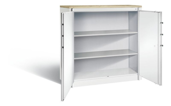 C+P Feuerschutzschrank Certos, H1226xB1200xT500mm, Farbe: Verkehrsweiß, Klinkengriff, 3 OH, 1181-00 S10565
