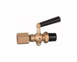 Wika Manometer-Absperrhahn, Zapfen - drehbare Muffe, 102655