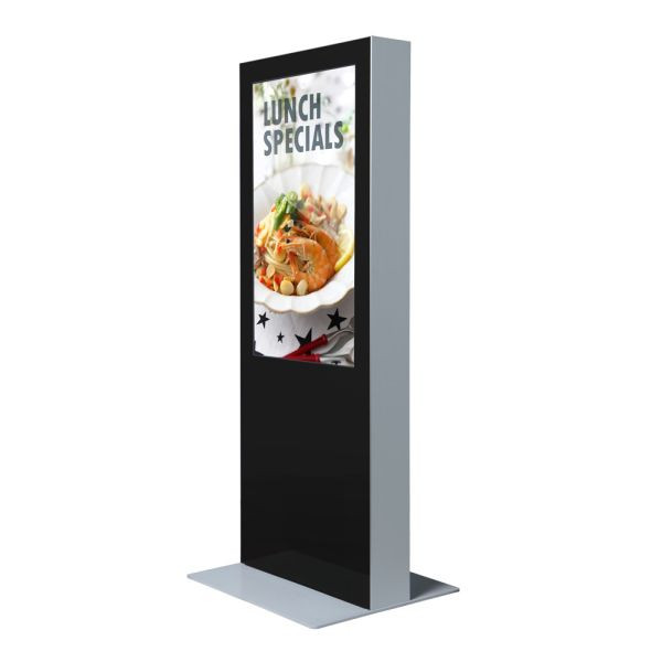Showdown Displays Digitale Infostele doppelseitig 43" mit Samsung-Bildschirm, DIDTOTEM43ESF