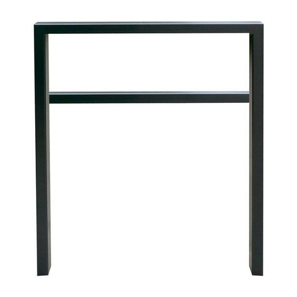 Stein HGS Anlehnbügel/Absperrbügel -Spiekeroog- mit Querholm, 450mm /beschichtet DB 703, 459.045b