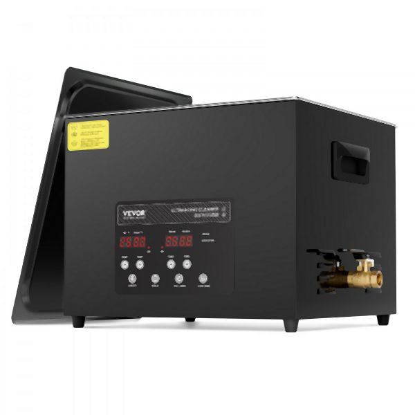 VEVOR 15L Ultraschallreiniger Reinigungsmaschine mit Korbheizung und Timer 360W, HGKCSBQXJ15LJ18FFV2