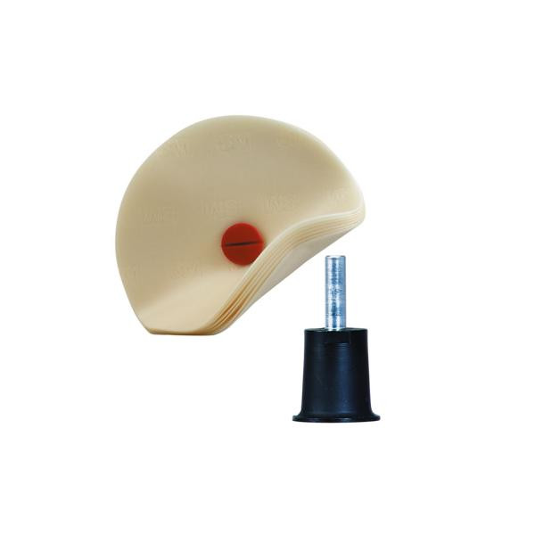 3M Scotch-Brite Kunststoffscheibe zur Folienentfernung, 100 mm, VE: 5 Scheiben, 7000028458