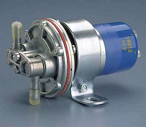 ELMAG Dieselpumpe 12 Volt für Stromerzeuger für Stromerzeuger mit E-Start, Pumpentyp Hardi, verstärkt, 53340