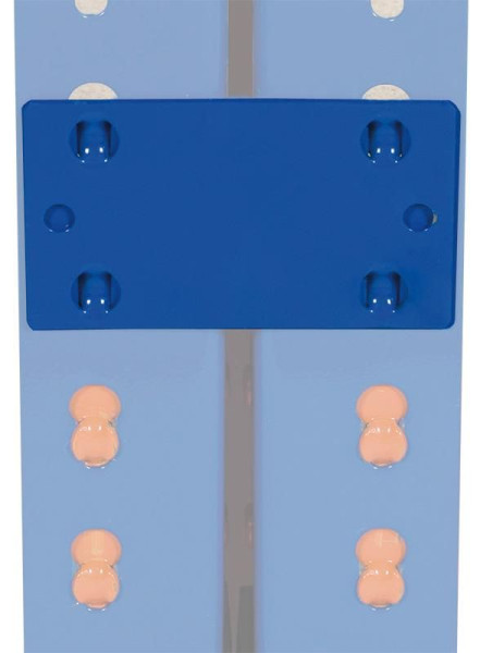 Schulte Z1-Regalverbinder, blau, 18118