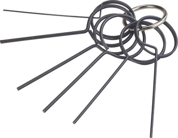 Hazet Fixierdorn Satz, Anzahl Werkzeuge: 6, 4788-1/6, 4000896166183