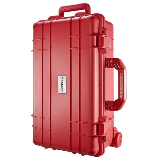 Mantona Outdoor Schutz-Trolley, rot, 1018652, 4250234586528