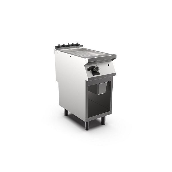 Mareno M1-900 Gasgrillplatte mit gerippter mattverchromter Platte, 40cm, 400(B)x920(T)x900(H)mm, FT94GRCSG, 191.207