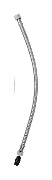 Patura Flexibler Anschluss-Schlauch, Länge 600 mm, IG/IG 1/2" mit 2 Gummidichtungen, 380130