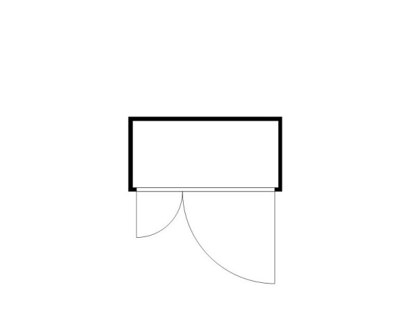 FLADAFI Materialcontainer MC 1100, verzinkt, montiert, ohne Boden, F10210201-F911-F1022