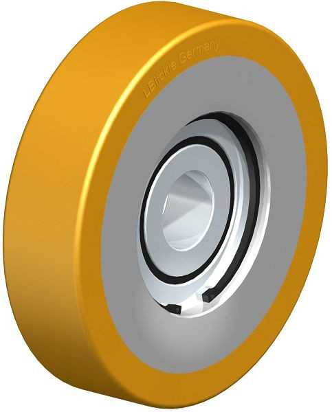 Blickle FSTH 100x25/20-15K Rad aus Blickle Extrathane®, Hellbraun, 674531