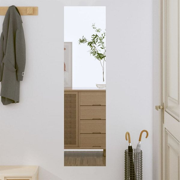 vidaXL Wandspiegel 30x100 cm Glas Rechteckig, Material: Glas, 350445