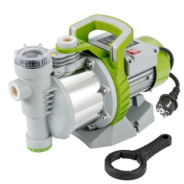 VEVOR Gartenpumpe 1100W Bewässerungspumpe Max. Durchfluss 4560L/h Kreiselpumpe 4,5bar Max. Druck, SDK4560LH220V6P9AV2