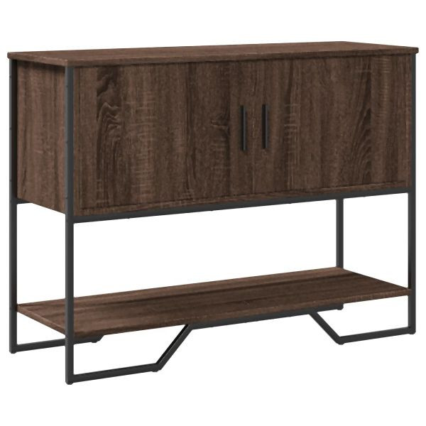 vidaXL Konsolentisch Braun Eichen-Optik 100x35x74,5 cm Holzwerkstoff, 848538