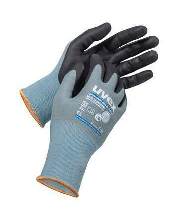 uvex Schnittschutzhandschuh phynomic airLite B ESD, Kategorie II, Größe 8, VE: 10 Paar, 311720