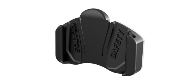 Kratos Klebebefestigung zur Anbringung der Batterie der Stirnlampe NEWTON 4 am Helm, HL1090003