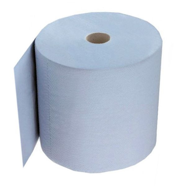 stumpf Großrolle Putzpapier für Performance Großrollenhalter, blau, 670-100-0-4-000