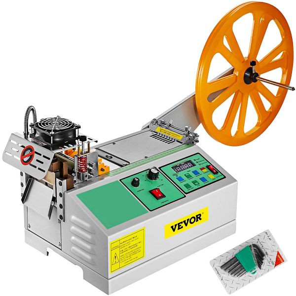 VEVOR Automatische Gurtschneidemaschine Kalt- Und Heißschneider Gurtschneidemaschine, QGJYSLR0000000001V2