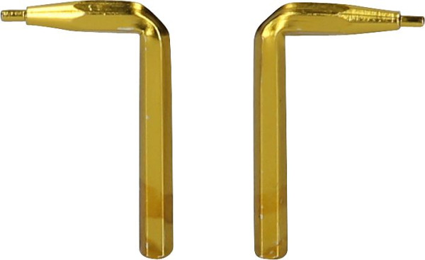KS Tools Spitzenpaar für Doppelgelenk-Sicherungszangen, 1,0 mm, 90° abgewinkelt, 500.7018