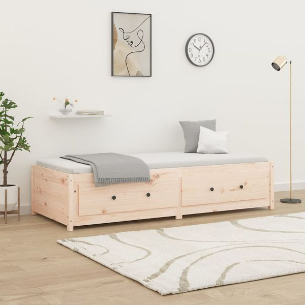 vidaXL Tagesbett 90x200 cm Massivholz Kiefer unbehandelt, 821589