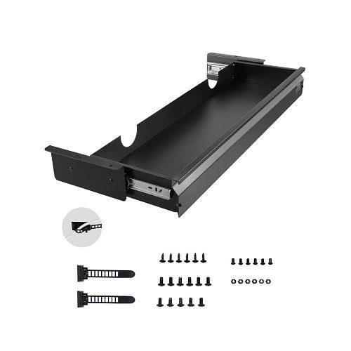 VEVOR Untertisch Schublade 840x240x107mm, versteckter Schreibtisch-Organizer, Bleistiftschublade für Büro & Zuhause, GZTCTCGK30IN4PJRQV0