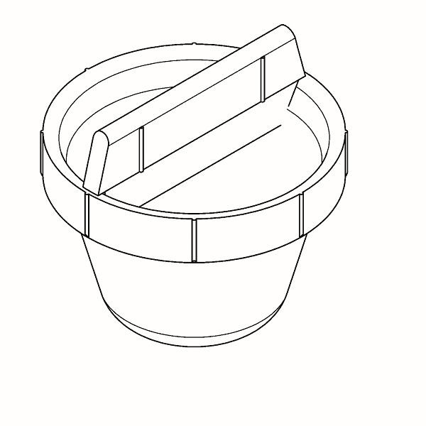 KWC Sieb, Edelstah, VE: 10 Stück, 2000104693, 7612982060953