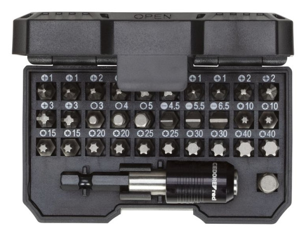 GEDORE red Bit-Box 1/4 SL+PH+PZ+TX+6-kant 32-teilig, 3301338