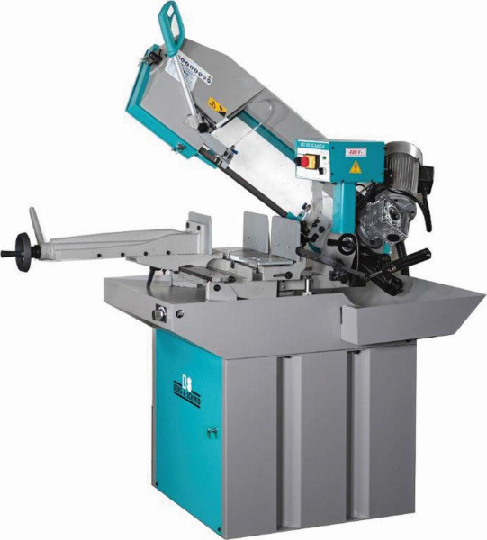 Berg & Schmid Doppel-Gehrungsbandsäge 400 Volt 2 Geschwindigkeiten GBS 242 DG AutoCut 37+74 m/min, 1,1/1,3 kW 400 V 50 Hz 37+74 m/min. SB 2.965mm, 20346