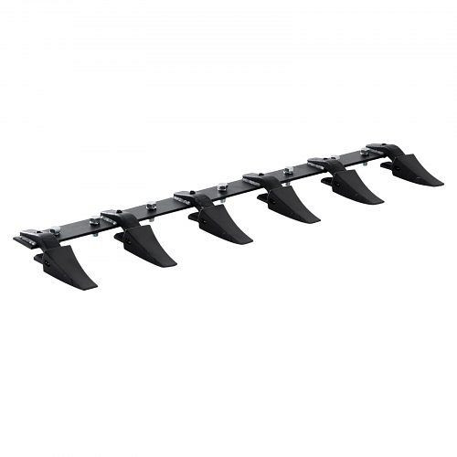 VEVOR Schaufelzahnstange, 120 cm, 6-Zahn-Schiene für Lader, Traktor, Kompaktlader, 2000 kg Tragkraft, Anschraubdesign, NYCDWJC48ZTSFGEP9V0