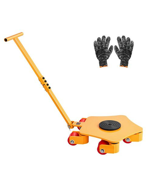 VEVOR Möbelroller Transportroller, Möbelwagen Rollen mit Griff 4T 360°-Drehbar, JXYDHBGYWXL5LY22WV0