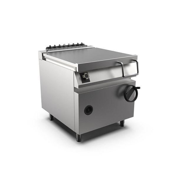Mareno M1-900, Gas-Bratpfanne 80 Liter, manuell kippbar, 80cm, BR98G80, 191.468