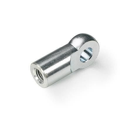Ganter Gelenkstücke, Stahl (GN 752-6-M6), VE: 25 Stück, 752-6-M6
