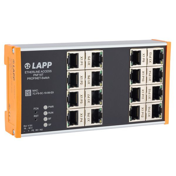 LAPP Managed Switch ETHERLINE® Access PNF16T, 21700143