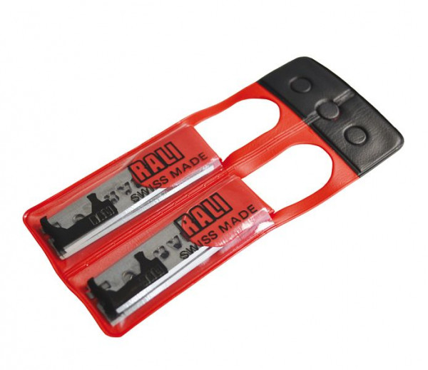 BRÜCK ORIGINAL-Ersatzmesser für RALI (rote Verpackung) passend für RALI 105; 220; 220EVO; 105EVO; 260, VE: 10 Stück, 410