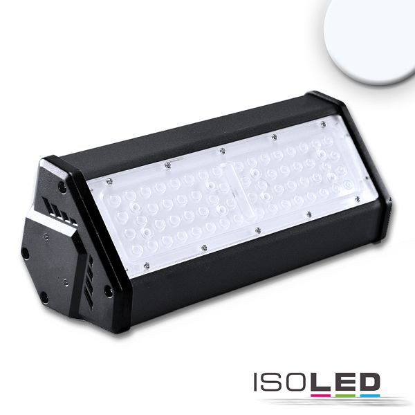 ISOLED LED Hallenleuchte LN 50W, 30x70°, IK10, IP65, 1-10V dimmbar, kaltweiß, 113738