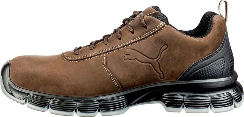 Puma sicherheitsschuhe braun sales