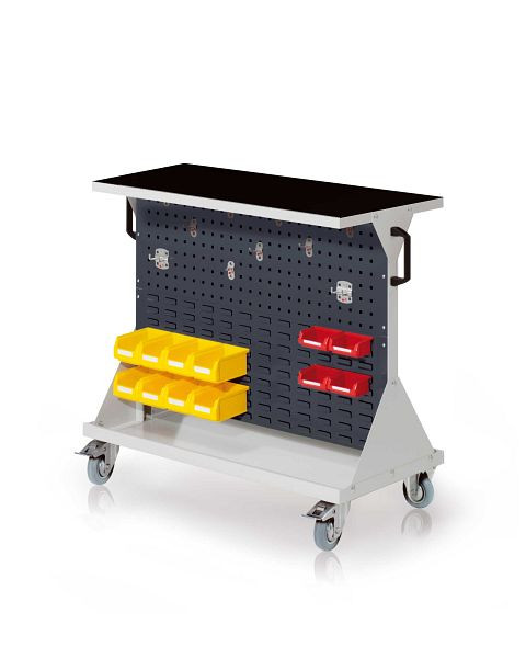 Kappes RasterMobil Größe 2 RAL 7035/7016, H 930 x B 1000 x T 500 mm, 7020.02.1024