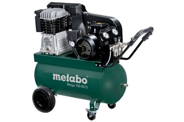 metabo Kompressor Mega 700-90 D Karton, anspruchsvoller Einsatz, 601542000