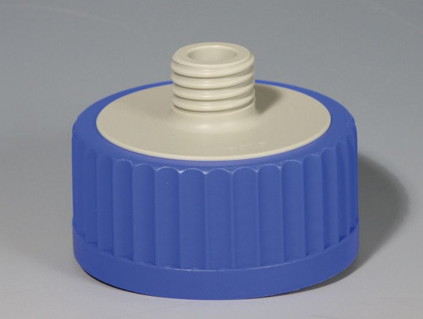 Bohlender GLS-Reduzierungen Schraubkappe blau von Gewindekappe GLS 80 auf Gewindestutzen GL 25, D 787-24