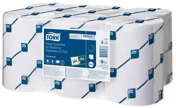 Tork Rollenhandtuch weiß H13, 2-lagig 24,7cm, VE: 6 Rollen à 143m, 2096943