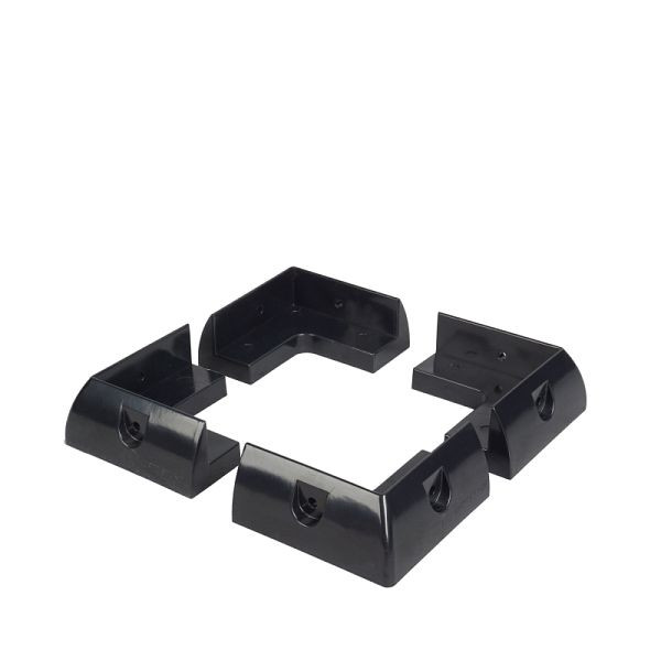 WATTSTUNDE MOUNT Solarmodul Halterung Ecke schwarz, 201-2002