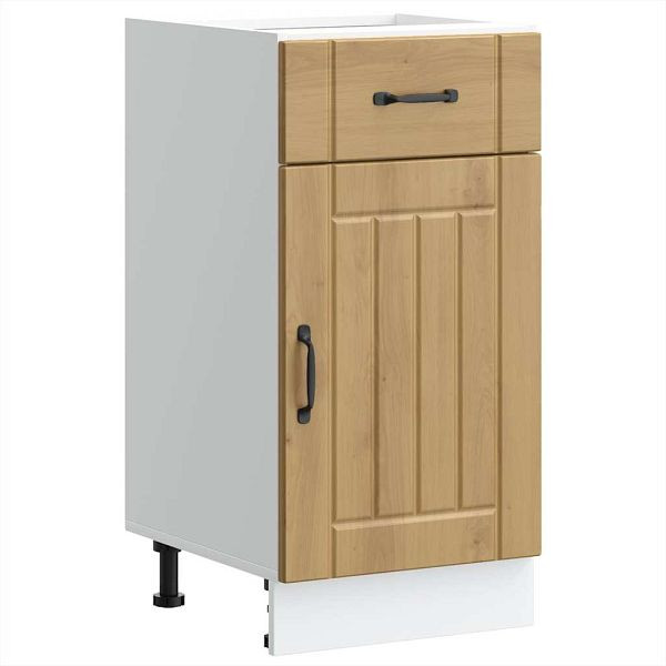 vidaXL Küchen-Unterschrank Lucca Artisan-Eiche Holzwerkstoff, 853716