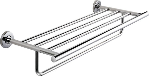 KWC Doppelhandtuchstange, Medius, Edelstahl, 600x122x220 mm, AP, hochglanz, Regal, 2000106257