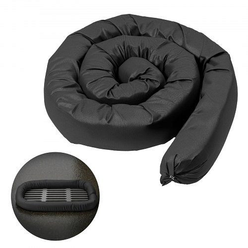 VEVOR Sedimentfilterrolle 12,7 cm x 3 m, Erosionsschutz, Polypropylenfüllung, Regenwassermanagement, 4er-Pack, WLGLW5IN10FTPXWU6001V0