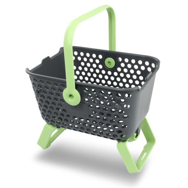 NOOR Gartenkorb Kajo stapelbar & luftdurchlässig, Größe 4 Liter (24 x 20 x 15 cm) Farbe Limette, 090MV049261