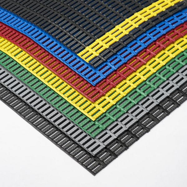 EHA Luftpolstermatte, schwarz/gelb, 10m-Standardrolle, Breite 80 cm, 84032