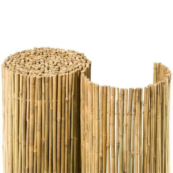 NOOR Bambusmatte Bahia Bambus Sichtschutz Zaun Balkon, Größe etwa (HxB) 1,80 x 3m, 154BAHIA18X3